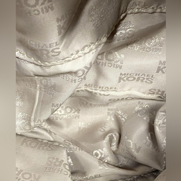 Michael Kors Brookville Large Jacquard Leather Satchel - Picture 14 of 15